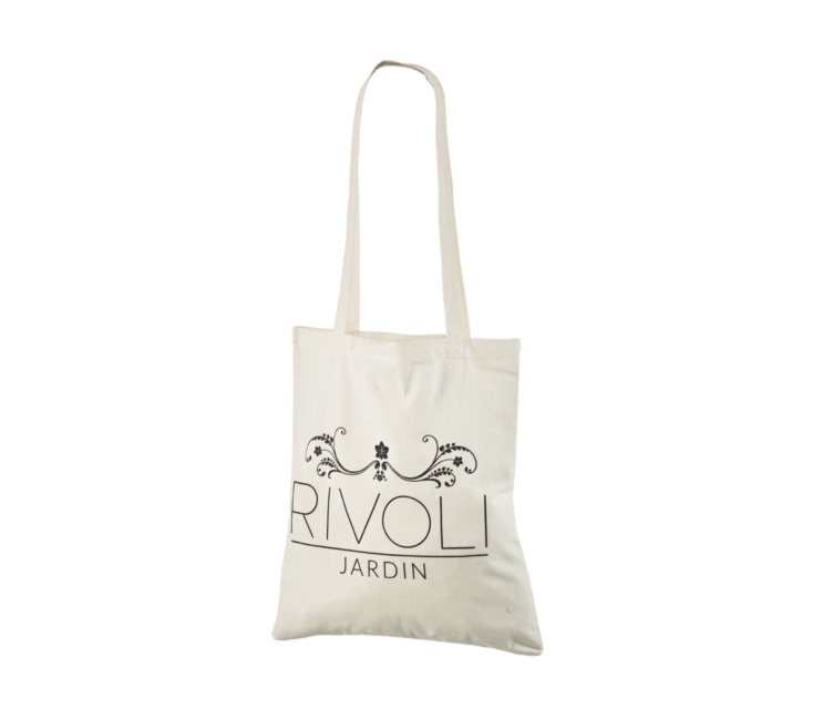 Affordable natural white fabric tote bag for everyday use