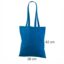 Blue Cotton Conference Bag. Size 38×42 cm